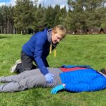 Head to toe body check for first aid certification